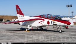 06-5634 | Kawasaki T-4 | Japan - Air Self Defence Force (JASDF) | SMA490CW-H | JetPhotos