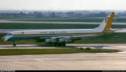 4R-ACQ | Douglas DC-8-53 | Air Ceylon | Graham Dinsdale Collection | JetPhotos