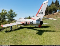 MM52-7459 | Republic RF-84F Thunderflash | Italy - Air Force | Enzo Gattullo | JetPhotos