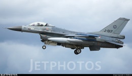 J-017 | General Dynamics F-16AM Fighting Falcon | Netherlands - Royal Air Force | YOUNG LI | JetPhotos