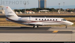 J-001 | Cessna 680 Citation Sovereign | Private | Sarper Duman | JetPhotos