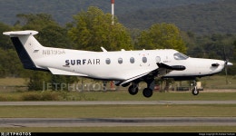 N819SA | Pilatus PC-12/47E | SurfAir | Andrew Hutnyan | JetPhotos