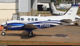 PT-FES | Beechcraft C90B King Air | Private | Sputnik Spotter | JetPhotos
