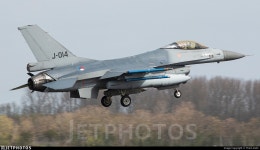 J-014 | General Dynamics F-16AM Fighting Falcon | Netherlands - Royal Air Force | Thom Zalm | JetPhotos