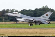 J-020 | General Dynamics F-16AM Fighting Falcon | Netherlands - Royal Air Force | Mark Broekhans | JetPhotos