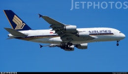 9V-SKM | Airbus A380-841 | Singapore Airlines | SHACC | JetPhotos