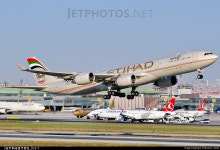 A6-EHC | Airbus A340-541 | Etihad Airways | Mertcan UZUN | JetPhotos