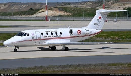 93-005 | Cessna 650 Citation VII | Turkey - Air Force | 2434yssrgl | JetPhotos