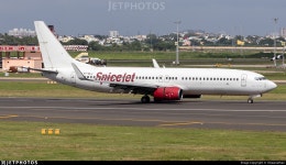 VT-SLJ | Boeing 737-8EH | SpiceJet | Viswanathan | JetPhotos