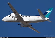 C-GPCF | Saab 340B | WestJet Link (Pacific Coastal Airlines) | Mike MacKinnon | JetPhotos