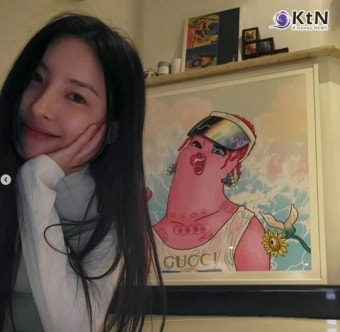 선미, 위너 송민호 그림 선물 받았다... “금손 마이노” < 연예 < 뉴스 < 기사본문 - KtN 선미, 위너 송민호 그림 선물 받았다... “금손 마이노”
