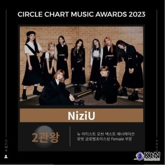 뉴진스, '써클차트 뮤직 어워즈 2023'에서 4관왕 등극 [종합] < 연예 < 뉴스 < 기사본문 - KtN (K trendy NEWS) 뉴진스, '써클차트 뮤직...