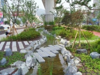 부산 사상광장로, 명품가로공원으로 변신 < 공모 < 산업·공모 < 기사본문 - Landscape Times 부산 사상광장로, 명품가로공원으로 변신
