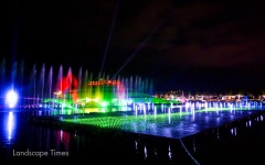 꽃조형물에 야간경관 연출 접목한 ‘에코스타일’을 꿈꾼다 < 기술과자재 < 산업·공모 < 기사본문 - Landscape Times 꽃조형물에 야간경관... 