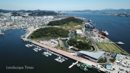 삼학도 유원지 조성사업, 목포시와 열린민주당 전남도당 “설전” < 공원 < 조경·경관 < 기사본문 - Landscape Times 삼학도 유원지 조성사업... 