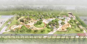 광나루한강공원에 무장애놀이터 생긴다 < 조경일반 < 조경·경관 < 기사본문 - Landscape Times 광나루한강공원에 무장애놀이터 생긴다