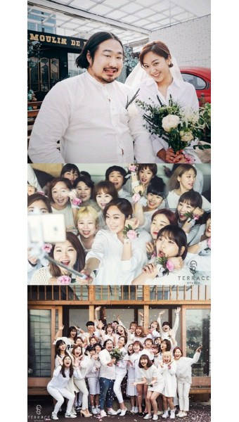 강재준 이은형, 웨딩화보 공개 