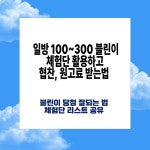 N잡러 티유 경험들 SNS 콘텐츠로 부수입만들기