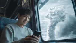스마트 폰에 빠진 현대인 AI영상 스마트 폰에 빠진 현대인 AI영상 