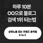 블로그 조회수 터지는 키워드 방문자 500명 핵심 노하우 블로그 조회수 터지는 키워드 방문자 500명 핵심 노하우 