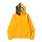 BAPE 베이프 퍼스트 옐로우 하프 카모 샤크 풀집업 후드 - 풋셀 커뮤니티