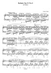 악보 > F. Chopin (쇼팽) - Ballade Op.52 No.4 (발라드 4번) (가장 아름다운 곡) by JUNPIN