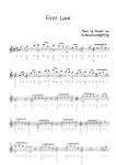 히사이시 조 - First Love (17키 칼림바 악보) - Arr. Music Friends 음악친구들 칼림바 악보 | 마피아