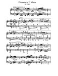 악보 > F. Chopin (쇼팽) - Trois Polonaises No.8 In D Minor Op.71-1