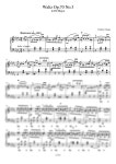 악보 > F. Chopin (쇼팽) - Waltz Op.70 No.3 (왈츠 13번) by JUNPIN