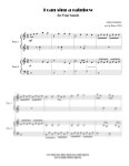악보 > Sing a rainbow(무지개송) (포핸즈(초급, 쉬움) by Rtree
