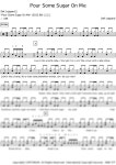 악보 > Def Leppard - Pour Some Sugar On Me by 카피드럼