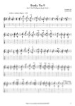 악보 > F. Sor - Study No.9(Op.31 No.20) by GuitarTabs