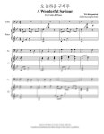 악보 > 찬송가 - 오 놀라운 구세주 (피아노, 2 첼로) by 김경진