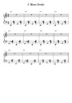 Duke Ellington - 씨 잼 블루스 C JAM BLUES (5가지 장르별 주법) - 수미자렛 피아노 악보 | 마피아