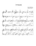 악보 > Amy Grant - 엘 샤다이 (EL SHADDAI) by Jerry Kim (제리킴)