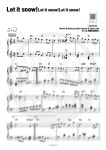 Styne Jule - [2페이지캐롤]Let it snow!Let it snow!Let it snow! (C key, 연주) - 어메이징피아노 피아노 악보 | 마피아