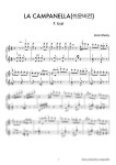 F. Liszt (리스트) - La Campanella (라 캄파넬라) (쉬운 악보) - Lava 피아노 악보 | 마피아