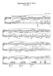 F. Chopin (쇼팽) - Impromptu Op.51 No.3 (즉흥곡 3번) 피아노 악보 | 마피아