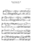 L. V. Beethoven (베토벤) - Sonata No.19 (소나타 19번 1악장) 피아노 악보 | 마피아