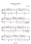 악보 > J.S.Bach (바흐) - Minuet In G Major BWV Anh.114(미뉴엣 G 장조) (계이름악보) by AllSoo지수
