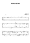 악보 > E. Grieg (그리그) - Solveig’s Lied 솔베이지의 노래 (페르귄트 모음곡) (가사 첨부 / 쉬운 악보) by 뚜뚜피아노