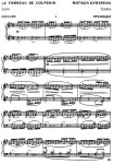 M. Ravel (라벨) - Le tombeau de Couperin (쿠프랭의 무덤) 피아노 악보 | 마피아
