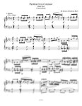 2 in C minor - BWV 826 (Bach - Partita No.2 in C minor - BWV 826 - Original For Piano So) - poon 피아노 악보 | 마피아