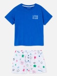 Slogan T-Shirt & Shorts Pyjama Set | Primark Slogan T-Shirt & Shorts Pyjama Set