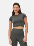 Performance Chevron Ribbed Crop Top | Primark Performance Chevron Ribbed Crop Top