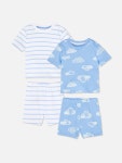 Baby Boys; Green 2pk Dinosaur Print Pyjamas | Primark 2pk Dinosaur Print Pyjamas