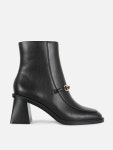 Womens Black Rita Ora Chain Detail Block Heel Boots | Penneys Rita Ora Chain Detail Block Heel Boots
