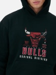Mens Black NBA Chicago Bulls Graphic Hoodie | Primark NBA Chicago Bulls Graphic Hoodie
