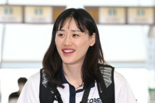 [Ms포토] 강이슬 '2023 여자 아시아컵으로!'