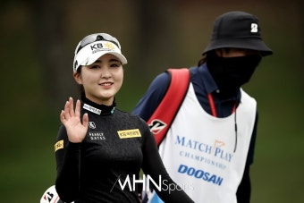 이예원 '슈퍼루키 매치 우승 도전기'[포토] < 포토 < 골프 < 스포츠 < 기사본문 - MHN스포츠 이예원 '슈퍼루키 매치 우승 도전기'[포토]
